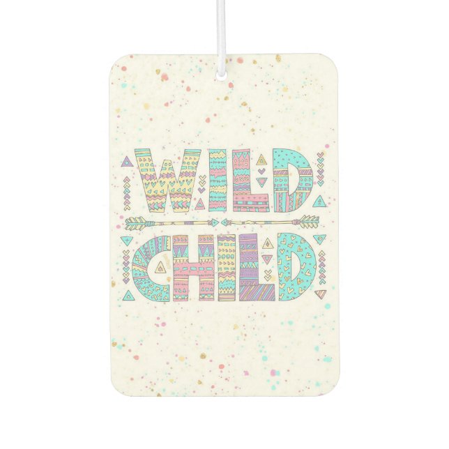 Désodorisant Pour Voiture Enfant sauvage (Devant)