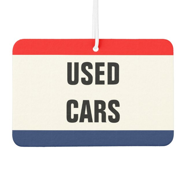 Désodorisant Pour Voiture Enseigne promotionnelle personnalisable pour conce (Devant)