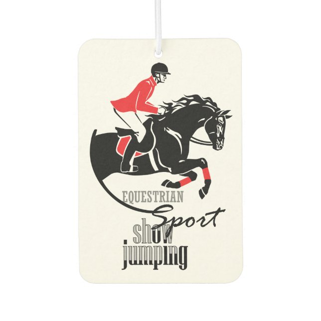 Désodorisant Pour Voiture equestrishow (Devant)