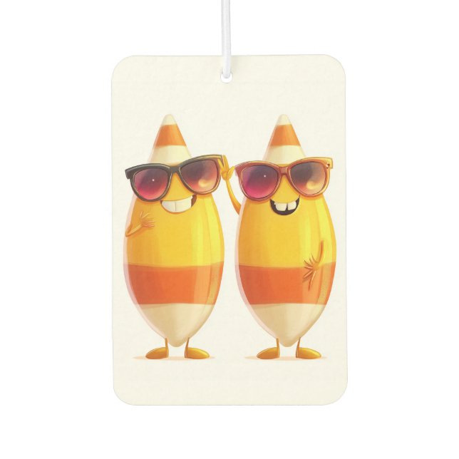 Désodorisant Pour Voiture Équipe de Corn Candy (Devant)