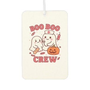 Désodorisant Pour Voiture Équipière Boo Boo Infirmière Drôle Halloween Fantô