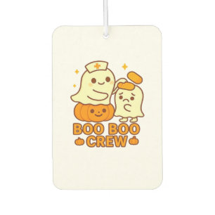 Désodorisant Pour Voiture Équipière Boo Boo Infirmière Drôle Halloween Fantô
