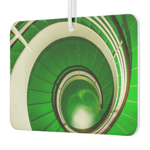 Désodorisant Pour Voiture Escalier vert circulaire