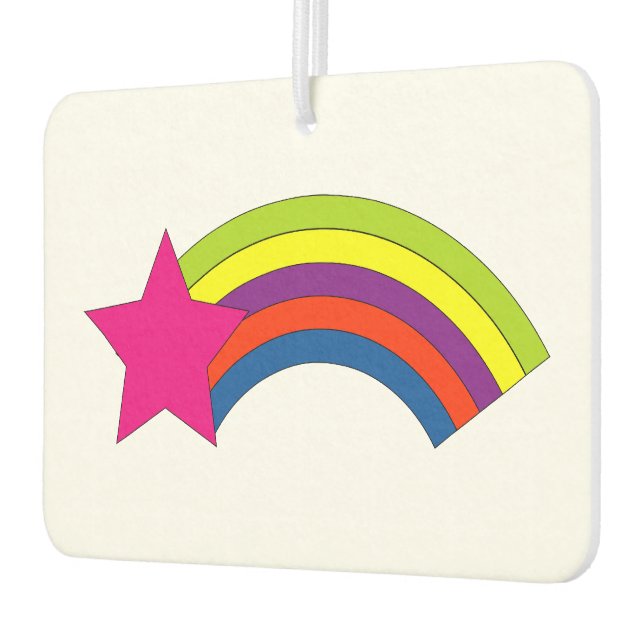 Désodorisant Pour Voiture Étoile et arc-en-ciel (Gauche)