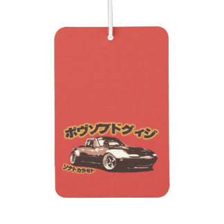 Désodorisant Pour Voiture Eunos rectangle rouge frais