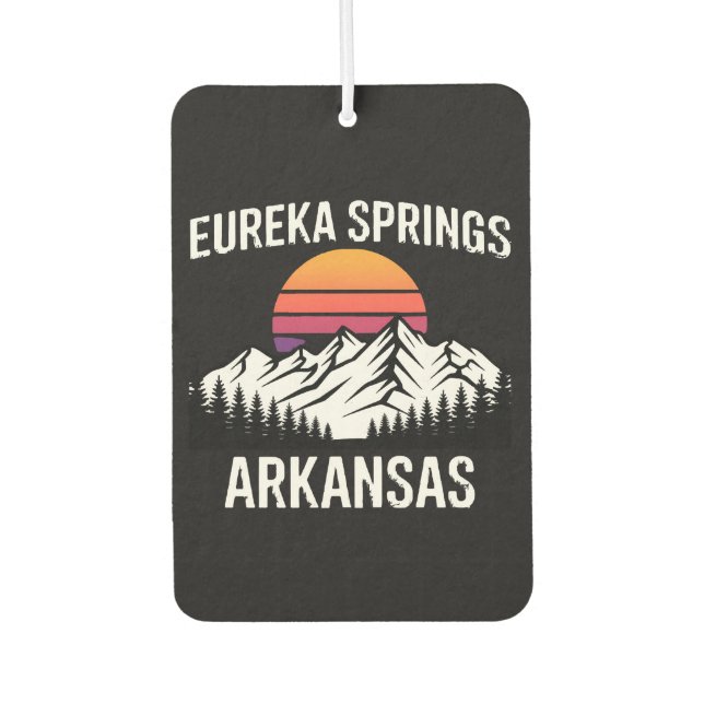 Désodorisant Pour Voiture Eureka Springs (Devant)