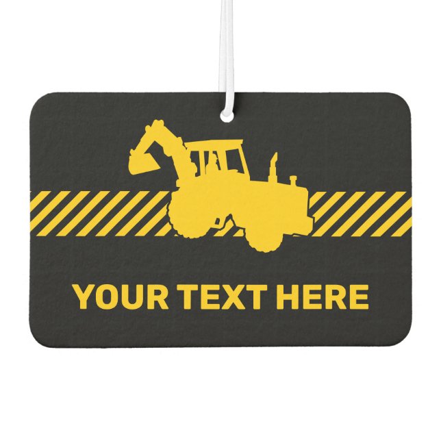 Désodorisant Pour Voiture Excavateur (Devant)