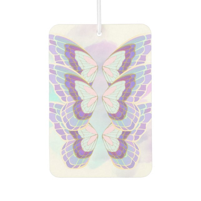Désodorisant Pour Voiture farfalla decorativa elegante (Devant)