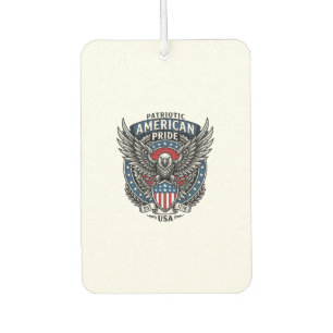 Désodorisant Pour Voiture Faucon de bataille patriotique Aigle patriotique &