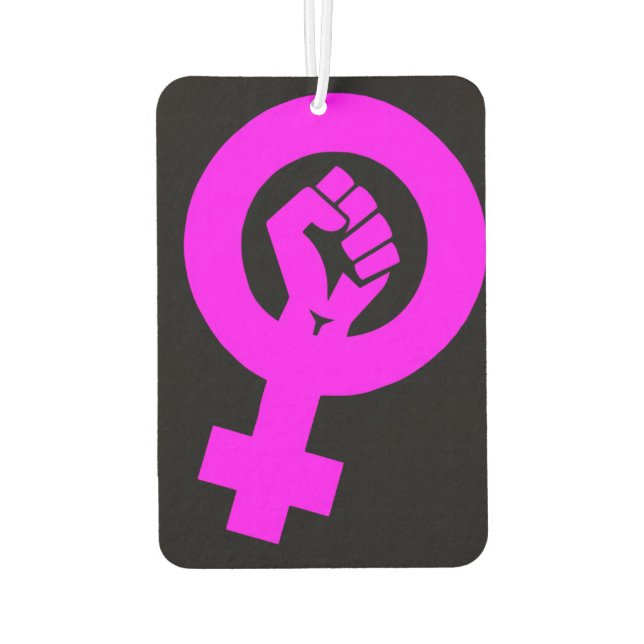 Désodorisant Pour Voiture Féministe radicale (Dos)