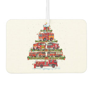 Désodorisant Pour Voiture Feu de camion feux Pompier Camion d'incendie Noël