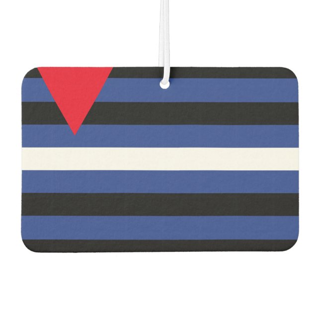 Désodorisant Pour Voiture Fierté cuir queer (Devant)