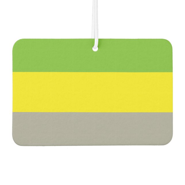 Désodorisant Pour Voiture Fierté lithromantique (Devant)