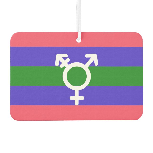 Désodorisant Pour Voiture Fierté trigender (Devant)