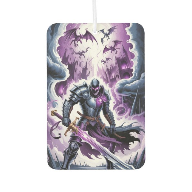 Désodorisant Pour Voiture Fight the monster  (Devant)