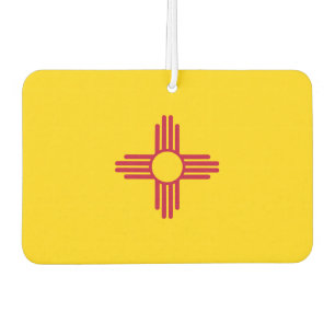 Désodorisant Pour Voiture Flag du Nouveau-Mexique