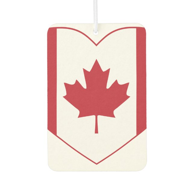 Désodorisant Pour Voiture Flag Heart Car Air Freshener (Devant)