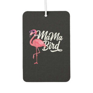 Désodorisant Pour Voiture Flamant rose Thème Anniversaire Cadeau - Mama Bird