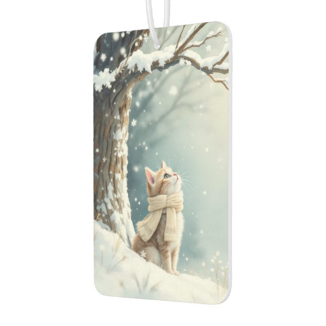 Désodorisant Pour Voiture Flammes de neige Kitty Watch (Gauche)