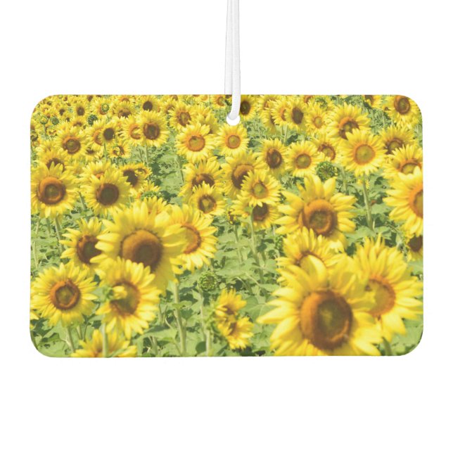Désodorisant Pour Voiture Fleur de tournesol (Devant)