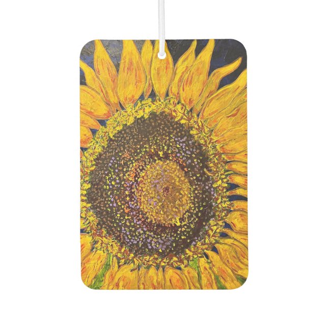 Désodorisant Pour Voiture Fleur de tournesol (Devant)