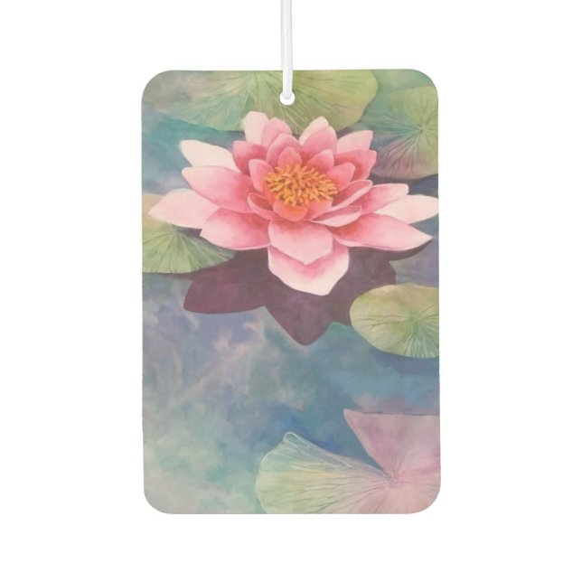 Désodorisant Pour Voiture Fleur Lotus (Devant)