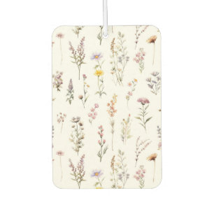 Désodorisant Pour Voiture Fleurs colorées, Fleurs sauvages, Fleurs de Jardin