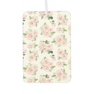 Désodorisant Pour Voiture Fleurs roses, Roses roses, Fleurs Aquarelles