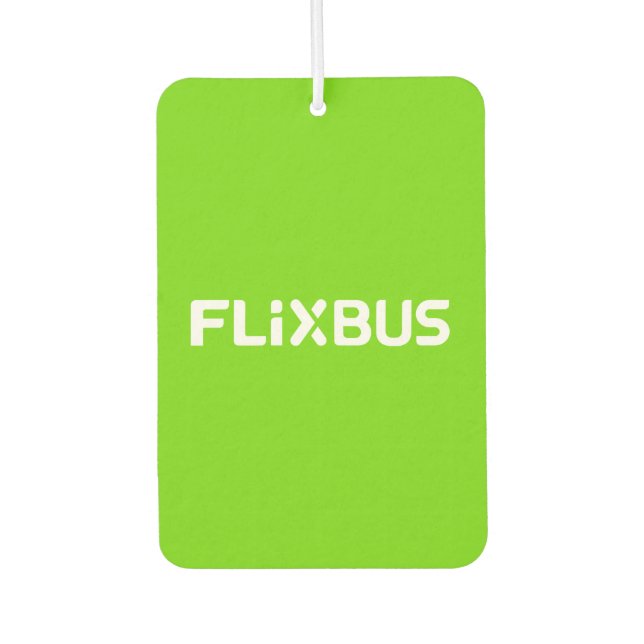 Désodorisant Pour Voiture Flixbus Car Air Freshener (Devant)