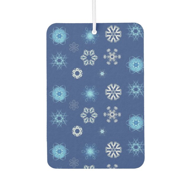 Désodorisant Pour Voiture flocons de Noël  (Devant)