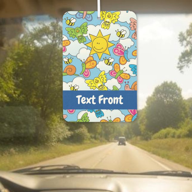 Désodorisant Pour Voiture Fond de bébés animaux (Créateur téléchargé)