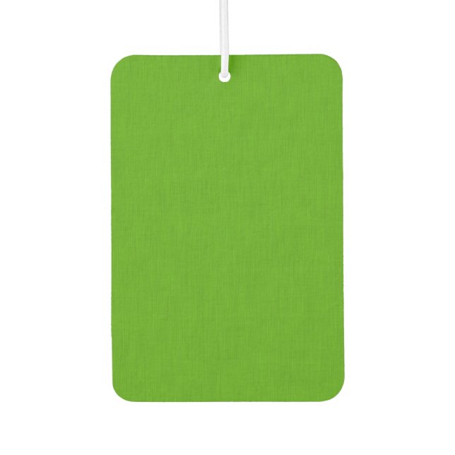 Désodorisant Pour Voiture Fond texturé vert citron calme et simple (Devant)
