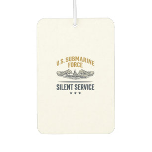 Désodorisant Pour Voiture Force de sous-marin vintage Service silencieux Vec