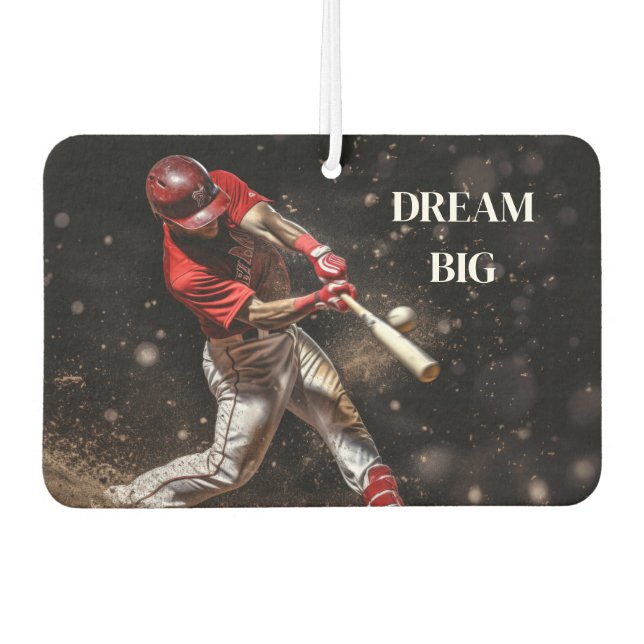 Désodorisant Pour Voiture Fraîcheur automatique de baseball (Devant)