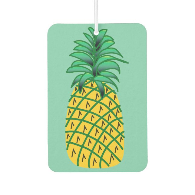 Désodorisant Pour Voiture Fraîcheur d'air avec ananas (Devant)