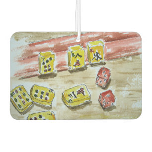 Désodorisant Pour Voiture Fraîcheur d'air pour l'amoureux Mah Jongg (mahjong