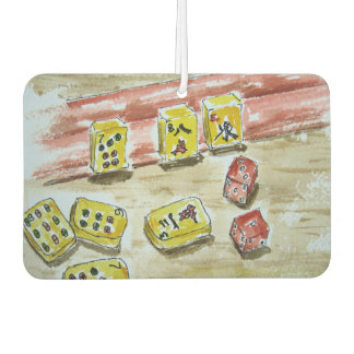 Désodorisant Pour Voiture Fraîcheur d'air pour l'amoureux Mah Jongg (mahjong