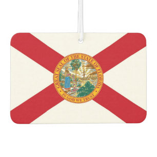 Désodorisant Pour Voiture Fraîcheurs d'air de voiture avec Drapeau de Florid