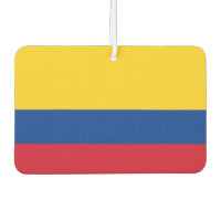 Fraîcheurs d'air de voiture avec drapeau de la Col