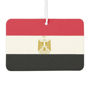 Désodorisant Pour Voiture Fraîcheurs d'air de voiture avec drapeau d'Egypte