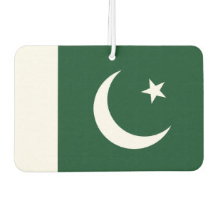 Désodorisant Pour Voiture Fraîcheurs d'air de voiture avec drapeau du Pakist