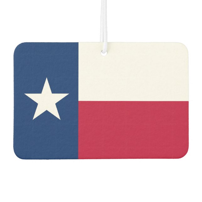Désodorisant Pour Voiture Fraîcheurs d'air de voiture avec drapeau du Texas (Devant)