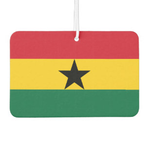 Désodorisant Pour Voiture Fraîcheurs d'air de voiture avec le drapeau du Gha