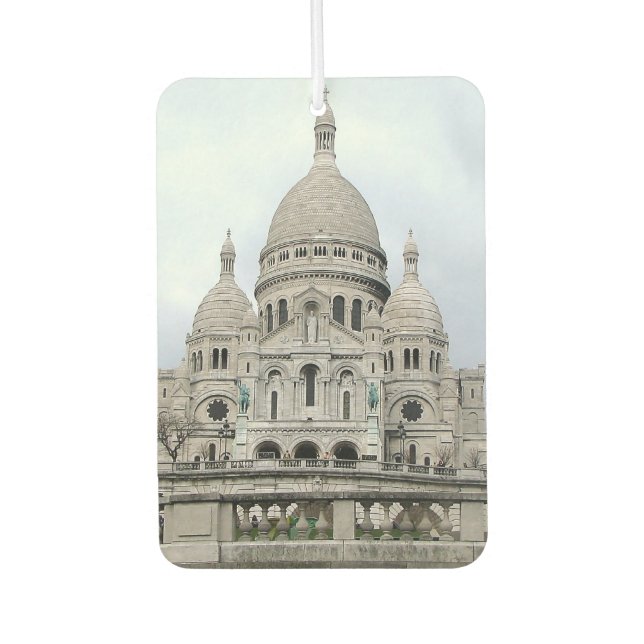 Désodorisant Pour Voiture Fraîcheurs d'air de voiture avec Sacre Coeur (Devant)