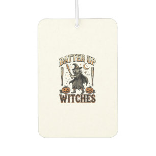 Désodorisant Pour Voiture Frappez les sorcières vintage Halloween design de 