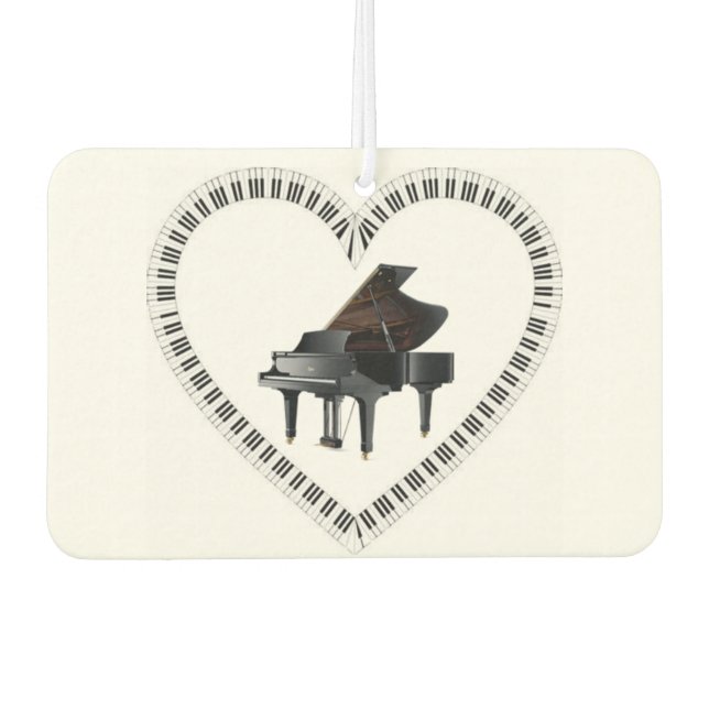 Désodorisant Pour Voiture Freshener à air de piano (Devant)