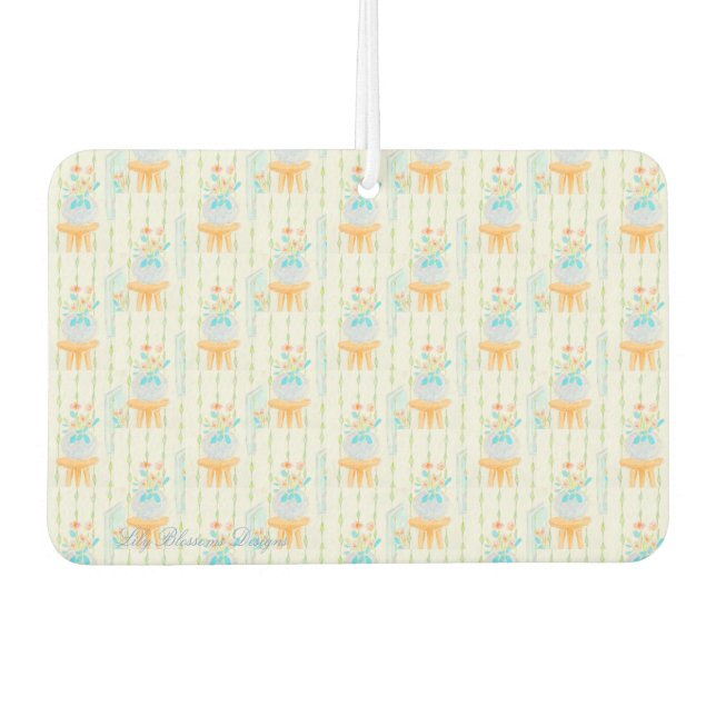 Désodorisant Pour Voiture Freshener à air floral (Devant)