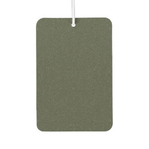 Désodorisant Pour Voiture Freshener à air vert mousse texturé - personnalisa