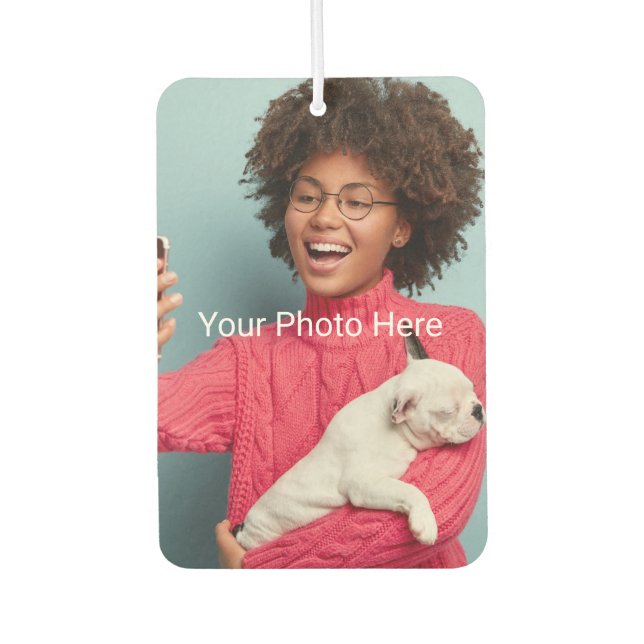 Désodorisant Pour Voiture Freshener d'air personnalisé (Devant)