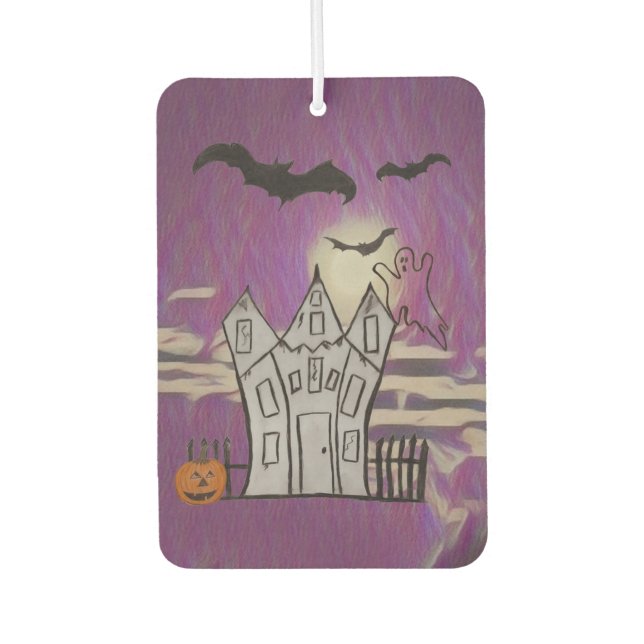 Désodorisant Pour Voiture Freshener d'Halloween (Devant)
